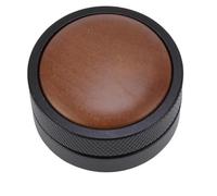 Ausla Heavy Duty Coffee Press Tamper, Ergonomic Coffee Powder Hammer, Walnut Distribution Tool with Tools for Home Making Supplies (53MM)