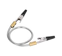 Ausla Helping Hands Third Hand Tool, Alloy Steel Soldering Clamp with 2 Adjustable Clips, Bendable Bracket, High Temperature Sleeve, for PCB Electronics Repair and Welding