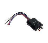 Ausla High to Low o Converter Car Stereo Line Output Convertor with 6:1 Adjustable Output for All Massive o Amplifiers