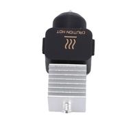 Ausla Hotend Kit Replacement Hotend with 0.4mm Hardened Steel Nozzle, Stainless Steel Aluminum Alloy Silicone, Integrated Design, Smooth Feeding, Quick Install for A1 A1 Mini 356 to