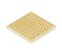 Ausla Ice Stamp Tray, Clear Ice Cube Maker Design Tray, Luxe Brass Ice Cube Printer for Cocktail & Whiskey for Home, Bar, Party (A01)