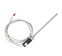 Ausla K Type Thermocouple Sensor Grounded Shielded Wire Temperature Probe 32 to 1472F 200mm Probe 2000mm Lead Fast Response for HVAC Power Machinery Use