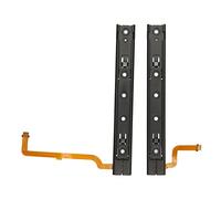 Ausla Left Right Sensor Slide Rail for, Iron Material Game Console Slider Bracket, Easy Replacement for Worn Parts with Compact Design