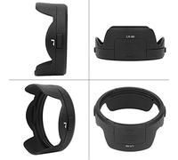 Ausla LH-66 Camera Mount Lens Hood, Plastic, Minimizes and Haze, Protects Lens From Elements, Compatible with M.ZUIKO ED 12-40mm F2.8