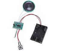 Ausla Light Activated Voice Recording Module, 4 Min Play-Once Sound Chip, for DIY Greeting Cards and Surprise Gifts