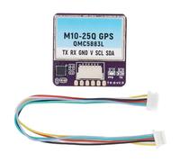 Ausla matek m10q, M10 25Q GPS Module, 10th Generation Chip with Low Power Consumption and Fast Locating Integrated for QMC5883L Compass FPV Racing Drone