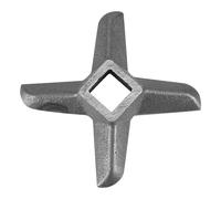 Ausla Meat Grinder Blade, 32 Meat Grinder Blades Blade Steel Mincer Cutting Crossshaped Kitchen Food Meat Chopper Crusher Replacement Spare Part, Blade, L&W 32 Butcher Boy Grinder Knife and Pla for