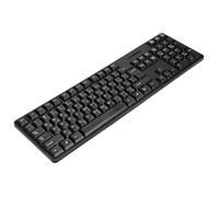 Ausla Mechanical Gaming Keyboard ABS Ergonomic Computer Keyboard Arabic English Bilingual Light Proof Keys Plug and Play for PC Laptop Gaming Office Use