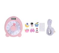 Ausla Mechanical Visual Timer 60 Minute Mechanical Timing 99min 59sec Electronic Timing Visual Countdown Timer for Time Management (#2)