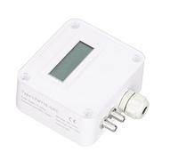 Ausla Micro Differential Pressure Transmitter, ABS Housing Air Pressure Sensor with Digital Display, 4 to 20mA and 0 to 10Vdc Output, Multiple Units, for HVAC Industrial Equipment