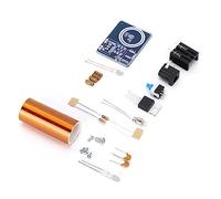 Ausla Mini Coil Kit PCB Copper Mini Coil Module DC 9 to 12V Wireless Power Transfer Arc Lighting for Science Experiments Electronics Learning Industrial Control Components