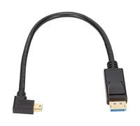 Ausla Mini DisplayPort to DisplayPort Adapter, 8K 60Hz 4K 144Hz (90 | Bidirectional 32.4Gbps HBR3, 2K 165Hz Gaming, Backward Compatible Pro Monitor Connector