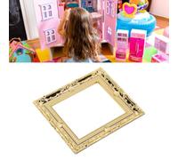 Ausla Mini Gold Picture Frame 1:12 Dollhouse Photo Frame (Empty)