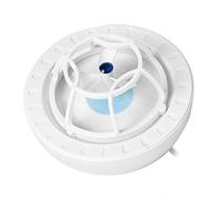 Ausla Mini Ultrasonic Dishwasher USB Dish Washing Machine, Multifunctional Table Top Cleaner Green Compact Design for Household Kitchen Counter Small Space Users (Blue)