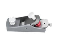 Ausla Mini Wood Planer, Small Hand Planer Handheld Adjustable Cutting Thickness Setting Aluminium Alloy Construction for Woodworking Pocket Craft Projects