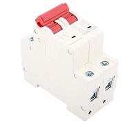 Ausla Miniature Circuit Breaker Switch, 0 2P DC 500V 63A Mini Circuit Breaker MCB Safety DZ47-63Z-2P High Sensitive, Premium Material, Protection Function, to Use, 6KA