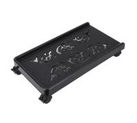 Ausla Mobile CPU Stand, ABS Under Desk Computer Tower Mobile Holder 460x245x80mm with 4 Caster Wheels, Versatile Usage, Large Size & Sturdy Construction, Enhanced Functionality,