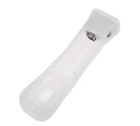 Ausla MotionPlus Sensor Adapter ABS Silicone Case Cover for Remote Controller Enhanced Accuracy for Games (White)