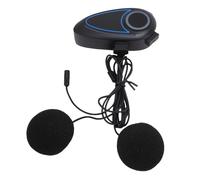 Ausla Motorcycle Bluetooth Headset Speaker ABS Bluetooth Helmet Headset with 40mm HIFI Stereo Sound 40H Battery IPX6 Rain Proof for Riders Commuting Touring GPS Calls