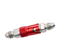Ausla Motorcycle Brake Line Fitting, Quick Connect, One Way Valve | Aluminum Alloy Coupler, Automatic End Seals Limit Fluid Leaks, Closed Circuit Service During Pipe Changes