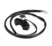 Ausla Motorcycle Handlebar Engine Start Stop Kill Switch, CNC Machined Aluminum with Sealed Rubber Boot, Ideal for Pit Dirt Bike ATV with 22mm Handlebar (Type C)