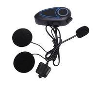 Ausla Motorcycle Helmet Headset, ABS Bluetooth Helmet Headset with Bluetooth 5.4, 40mm Speakers, IP65 Water Proof, 800mAh 40H Battery for Music GPS Calls Riding