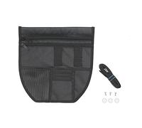 Ausla Motorcycle Under Storage Bag with Multi Pocket Design for Nmax 155 V1/V2, Made of Nylon Canva, 9.8 X 9.6in