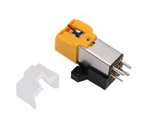 Ausla Moving Magnet Cartridge Replacement for AT3600 AT3600L AT91, 1/2 Inch Mount, Conical Stylu S, Yellow