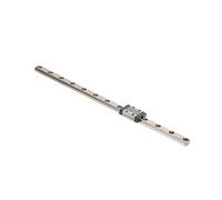 Ausla MTN9 Linear Rail Guide Bearing Steel Miniature Linear Sliding Guideway 9mm Width 6.5mm Height with M3 Slider for CNC Machine and 3D Printer Upgrading (250mm)