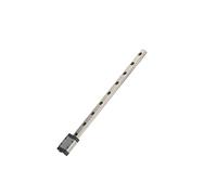 Ausla MTN9 Linear Rail Guide Bearing Steel Miniature Linear Sliding Guideway 9mm Width 6.5mm Height with M3 Slider for CNC Machine and 3D Printer Upgrading (200mm)