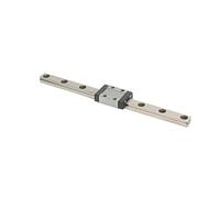 Ausla MTN9 Linear Rail Guide Bearing Steel Miniature Linear Sliding Guideway 9mm Width 6.5mm Height with M3 Slider for CNC Machine and 3D Printer Upgrading (150mm)