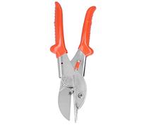 Ausla Multifunctional Angle Shear Tool Steel Trunking Tube Scissors 45° to 135° Adjustable 81mm SK5 Blade Burr Cutting for Wire Groove Trim Work Installers Electricians