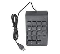 Ausla Numeric Keyboard, Mini Portable USB 18 Keys Numeric Pad for PC Desktop Notebook Computers for Spreadsheet and Finance Applications
