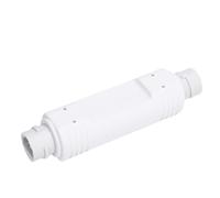 Ausla Outdoor PoE Extender, ABS PoE Repeater 1000Mbps Long Distance Network Extension, IEEE 802.3af At, 2kV Protection, for IP Cameras and Video Doorbells Outdoor Use