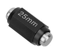 Ausla Outside Micrometer Caliper, Professional Measuring Tool, Stainless Steel Micrometer Calibration Block Rod Bar for Precision Measurement, 100%, Various Specifications (25mm)