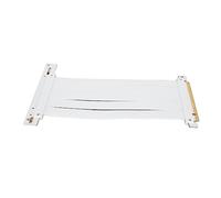 Ausla PCIE 4.0 X16 Riser Cable, High Speed Flexible Right Angle GPU Graphic Card Extension Cable-150mm, Designed for RTX 40, RX 7000 Series (40cm)