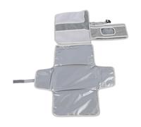 Ausla Portable Baby Diaper Changing Pad, PEVA Lining with Storage for On-The-Go Parents Featuring Easy One-Hand Operation and Soft Memory Foam