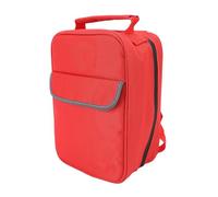 Ausla Portable First Aid Bag Constructed from Rugged, Polyester, Tear, Large Storage Capacity Multiple Pockets Outdoor Emergency Bag, for Travel, Red