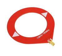 Ausla Portable Radio WB Antennae, 10kHz to 180MHz SMA Male Interface Shortwave Antennae Donut WB, Easy Installation, Stable Performance, Compact and ((Red) SMA Female)