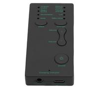 Ausla Portable Sound Card & Voice Changer, USB Rechargeable with 3.5mm Jack, Sound Effects for Live Streaming, Chat and Singing on Phone/Tablet