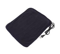 Ausla Portable USB Heating Pad, Polyester Fiber Heating Pads for Back Pain with Multi Level Temp Control and Timer, Fast Even Heat for Knees Cramps Neck Shoulder Waist At Home (Navy Blue)