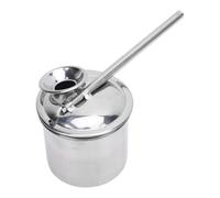 Ausla Pottery Painting Sprayer, Stainless Steel Clay Tool Pottery Atomizer with Adjustable Nozzle for Ceramic Glazing Clay Art Spraying, 200ml
