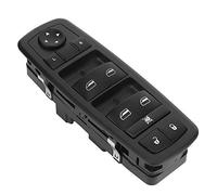 Ausla Power Window Matte Black ABS Window Control 68039999AA Quick Response Simple Installation for Front Left Town Country