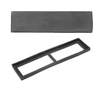 Ausla Professional Whetstone Jade Knife Sharpening Stone 5 X 20cm Water Sharpening Stone Kit with Silicone Cover for Kitchen Scissors Chisels Axes Home Use (800 Mesh)