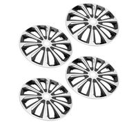 Ausla R14 Hubcaps, Universal Fit 4 Pcs ABS Fasten On Hub Caps 14inch Wheel Covers Extra Layer Protection for Most Cars Truck SUV