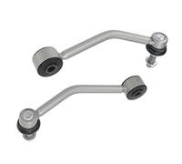 Ausla Rear Antiroll Bar Stabiliser Drop Links, Rubber Steel Alloy Rear Stabilizer Bar Link Pair, Direct Replacement, Rust Resistant, Simple Installation for Q7 2007 to 2015 for