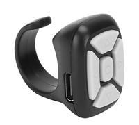 Ausla Remote Control Page Turner, ABS, Control Music and Video, Take Photos, 10m Range for and