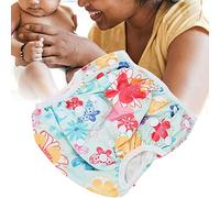 Ausla Reusable Swim Diaper, Adjustable Baby Swim Diaper with Breathable Mesh Lining, Unisex Swimwear for Beach Pool 5-25kg 0-3 Years (D25)