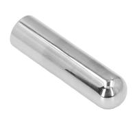 Ausla Round Nose Guitar Slide Bar, Stainless Steel, 3.3x0.9in,High Hardness, Rust Erosion Resistance, Portable Smooth Practical Use, for Lap Steel Guitar Pedal