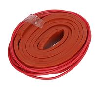 Ausla Silicone Heating Belt, Silicone Heater Wrap 80W 15 X 2000mm, Self Control Temperature, Flexible Wrap Design, 392 to -76℉ for Pipes Tanks Compressors Pumps (DC24V)